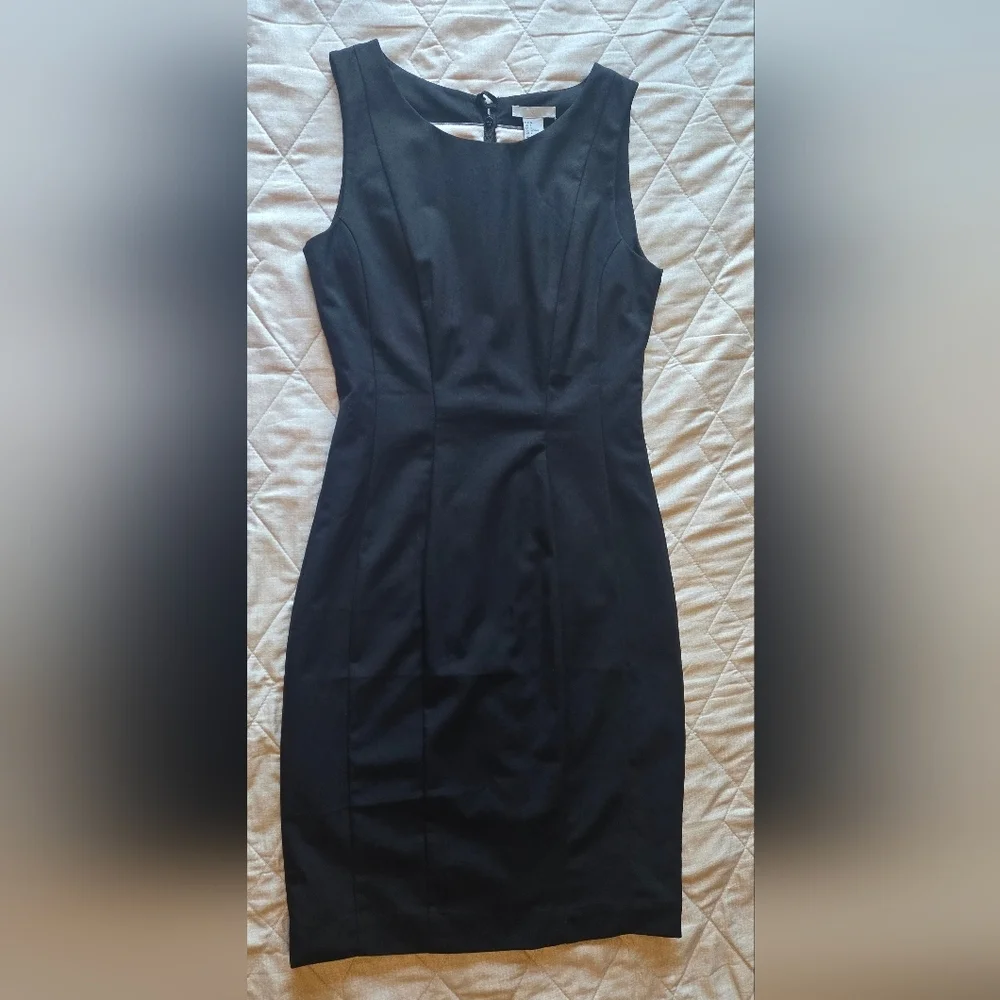 H&M Chic Black Professional Dress - Picture 9 of 10
